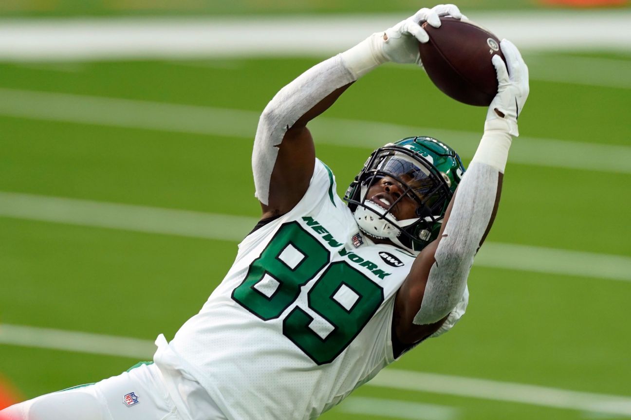 Sources: Vikings acquire TE Herndon from Jets