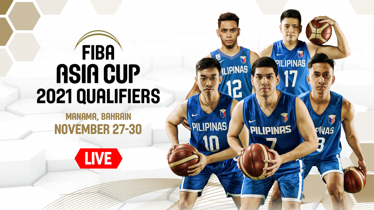 Livestream FIBA Asia Cup Qualifiers November 30