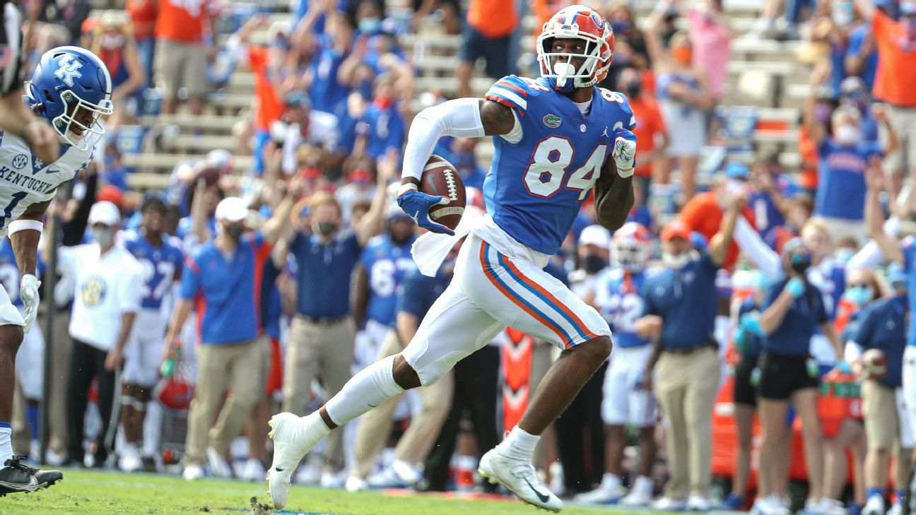 Florida Gators tight end Kyle Pitts declares for the NFL Draft