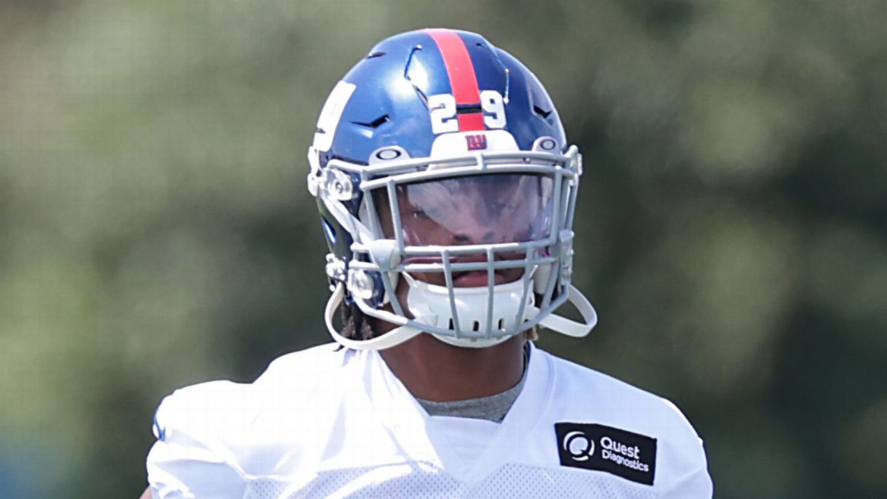 New York Giants rookie S Xavier McKinney comes off IR, to make NFL