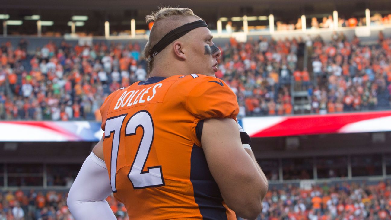 Denver Broncos decline fifth year option on LT Garett Bolles