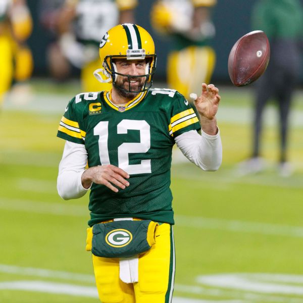 Amid Rodgers drama, Pack get 5 prime-time tilts