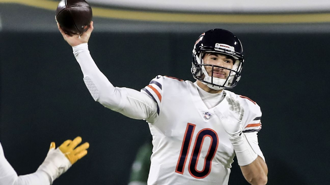 What Changed with Mitchell Trubisky to Get the Bears Offense