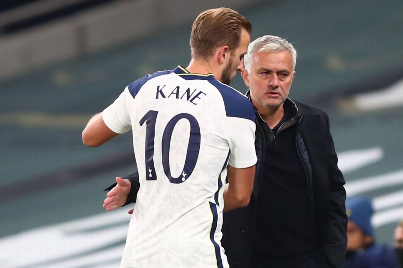 Mourinho: Kane in race to be fit for Arsenal clash