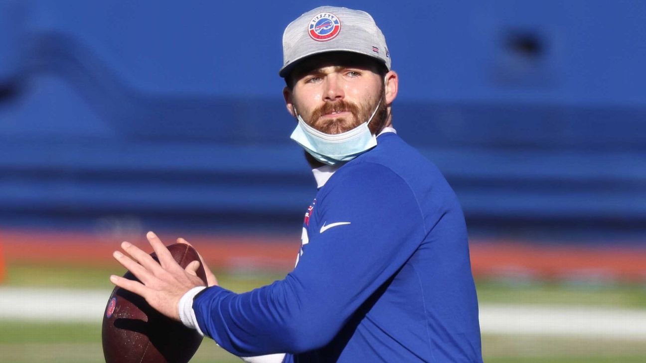 Jake Fromm lives the lonely life of Bills quarantine quarterback