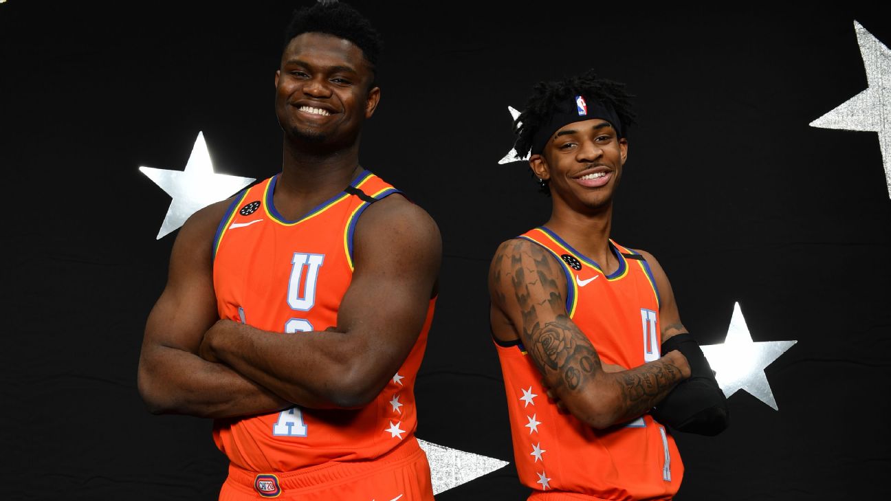 NBA mock draft 2019: Zion Williamson is a lock to go No. 1. Is Ja Morant  No. 2? 