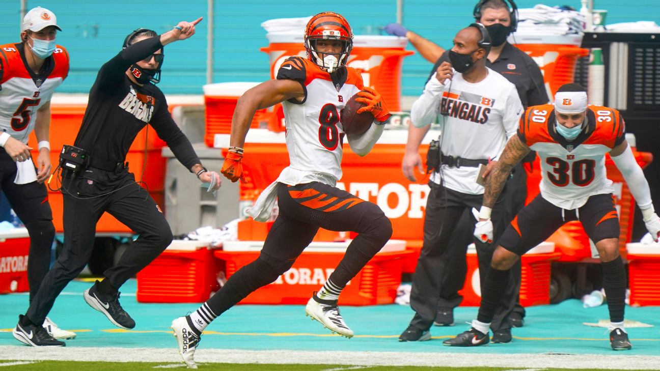 Tyler Boyd posts Bengals' longest play since 2017 with 72-yard TD