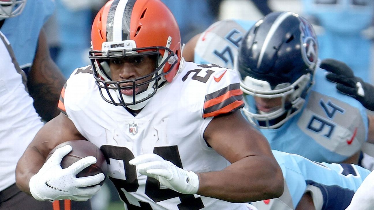 Nick Chubb tests positive for Covid-19: Cleveland Browns running back could  miss Sunday's game against New England Patriots, NFL News