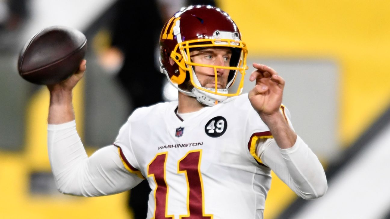 Washington Football Team officially releases QB Alex Smith