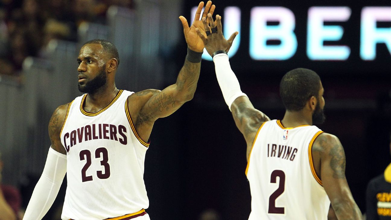 LeBron James queries why media asked him about Irving but not