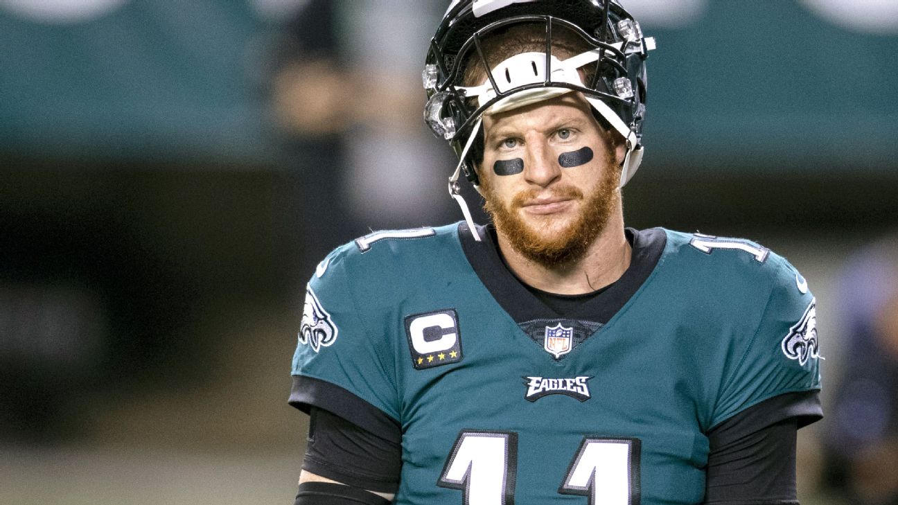 Philadelphia Eagles expected to trade QB Carson Wentz soon