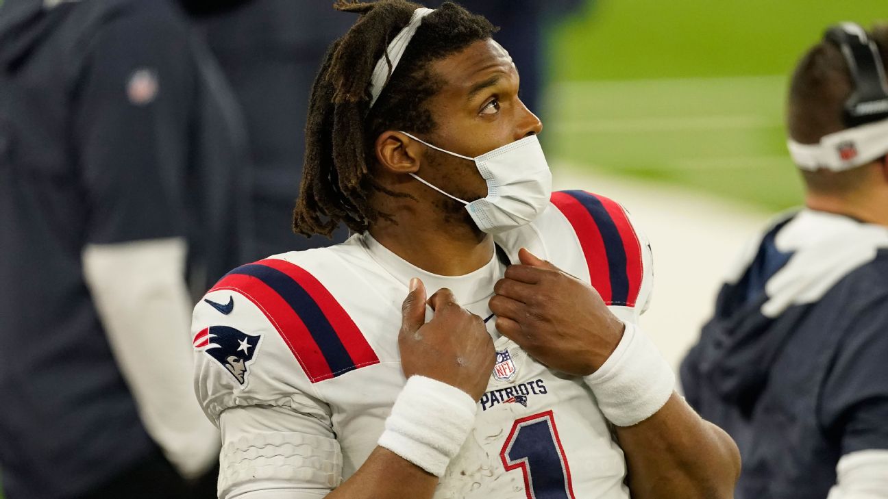 New England Patriots' Bill Belichick says Cam Newton will remain