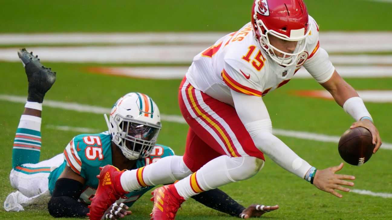 Dolphins' defense has empty feeling despite four takeaways vs. Chiefs