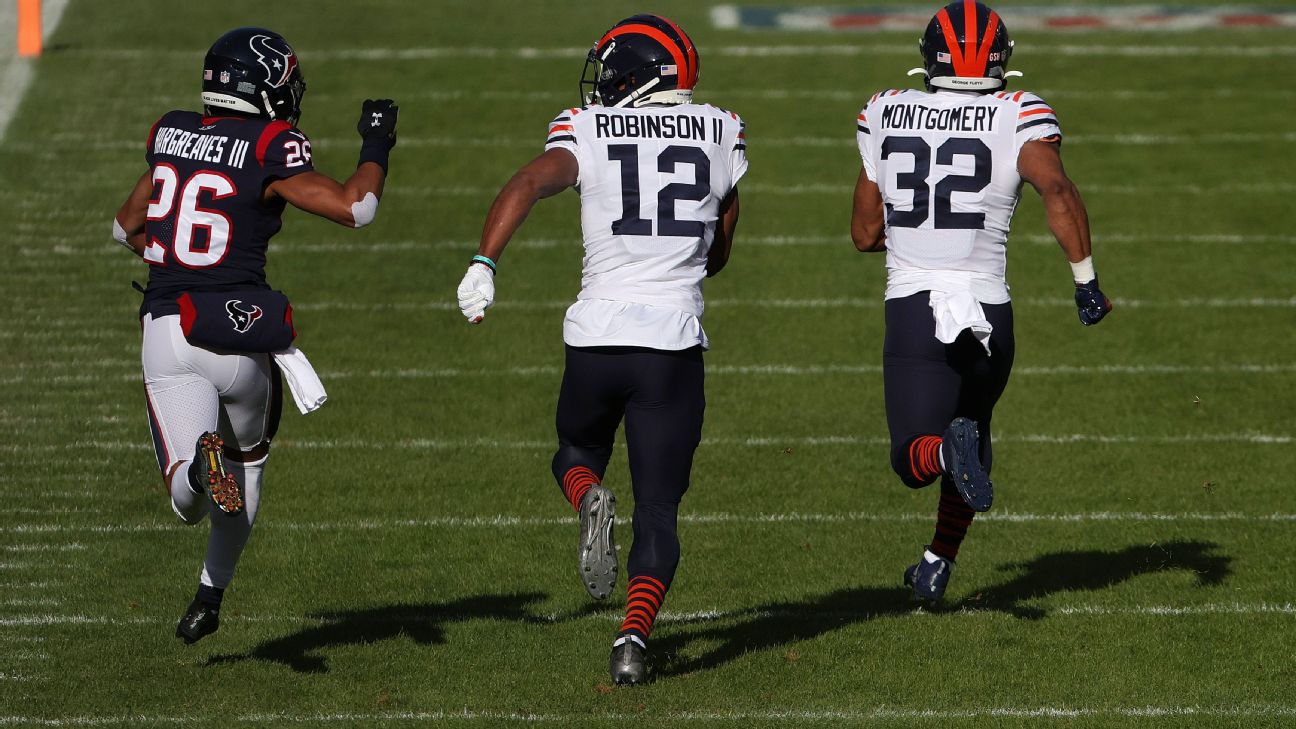 Bears Rule Out Starting Running Back David Montgomery vs. Giants - video  Dailymotion