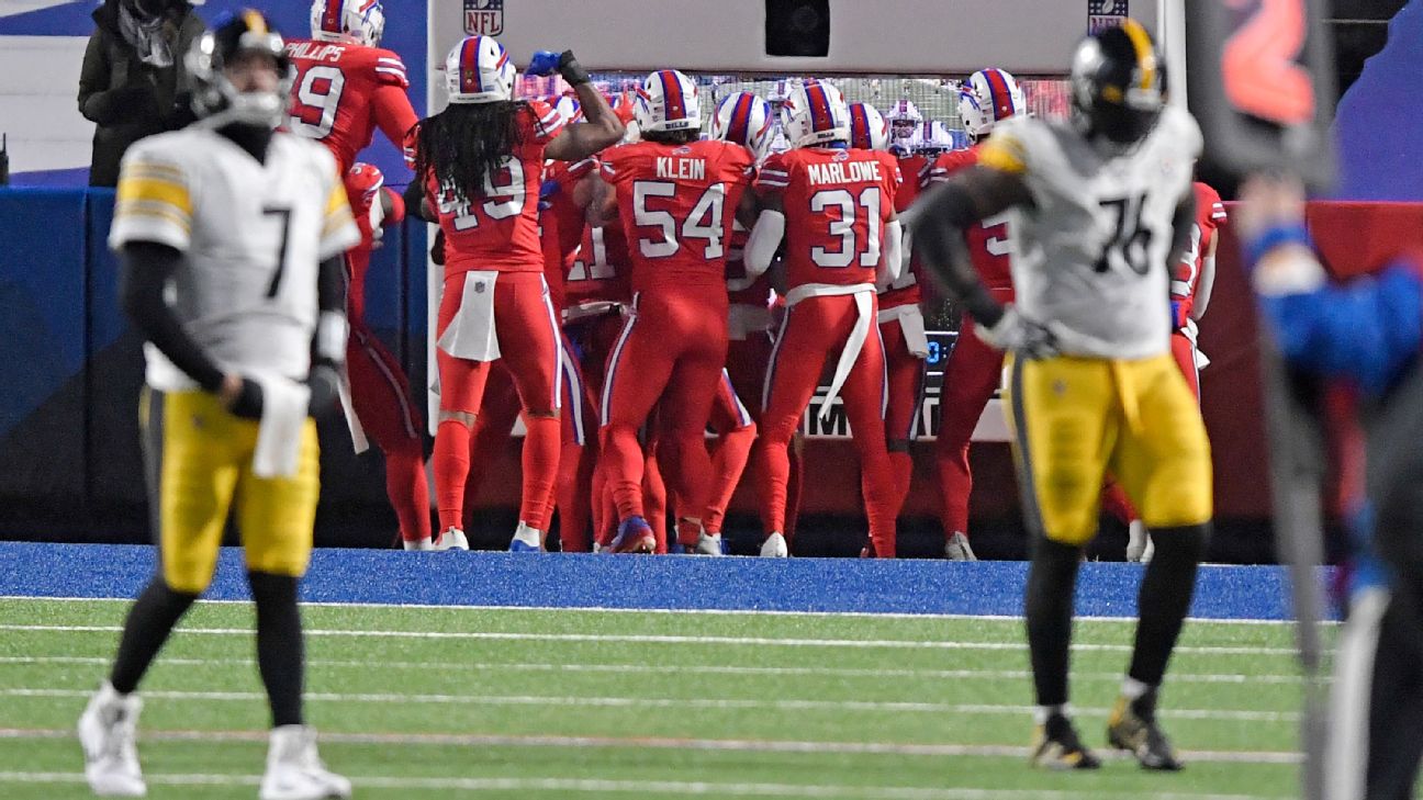 Steelers fall to Bills, 26-15