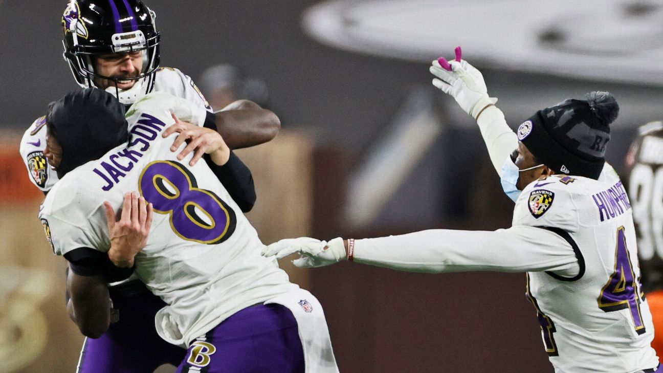 Baltimore Ravens: Lamar Jackson makes history as Ravens complete huge  comeback against Indianapolis Colts