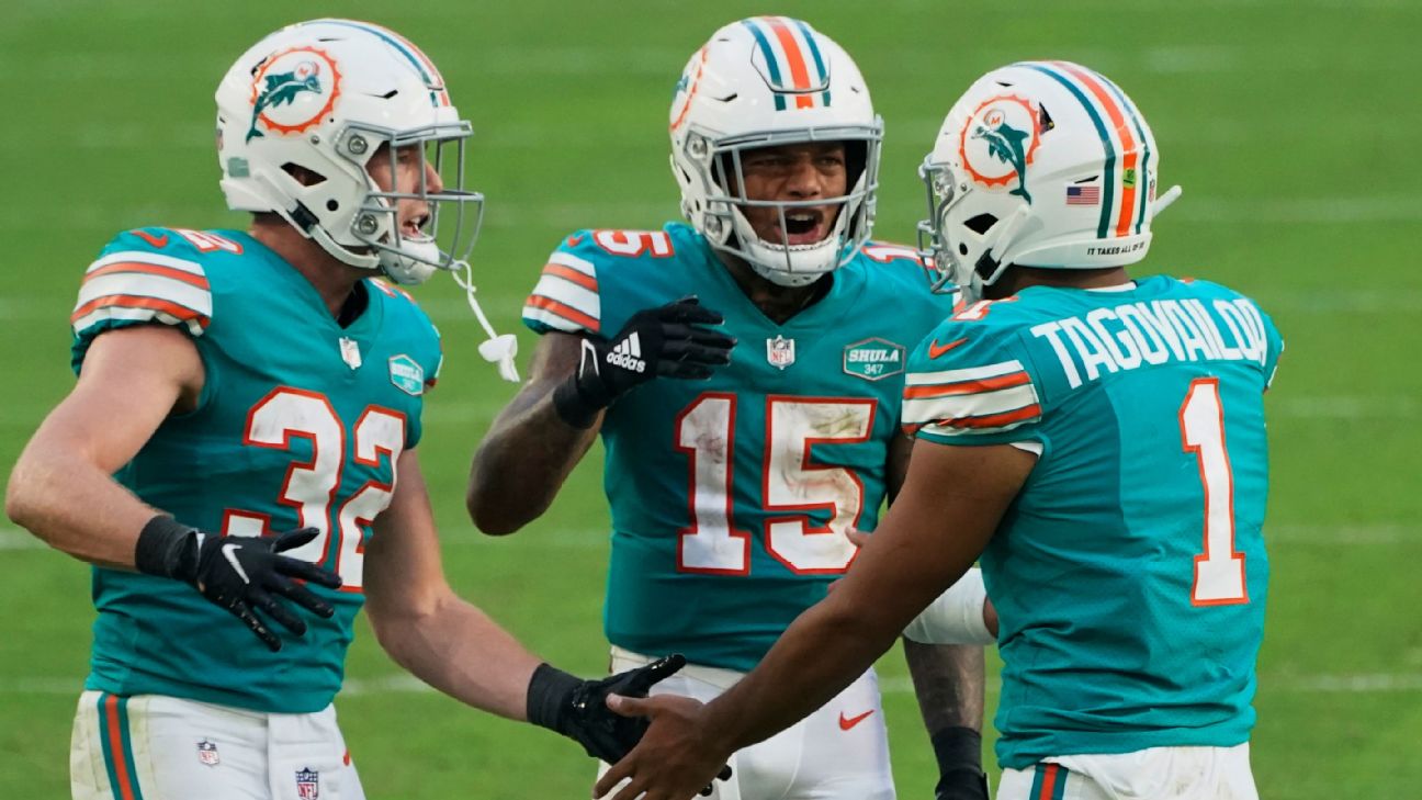 NFL 2021  Miami Dolphins: Refuerzos, jugadores claves y calendario