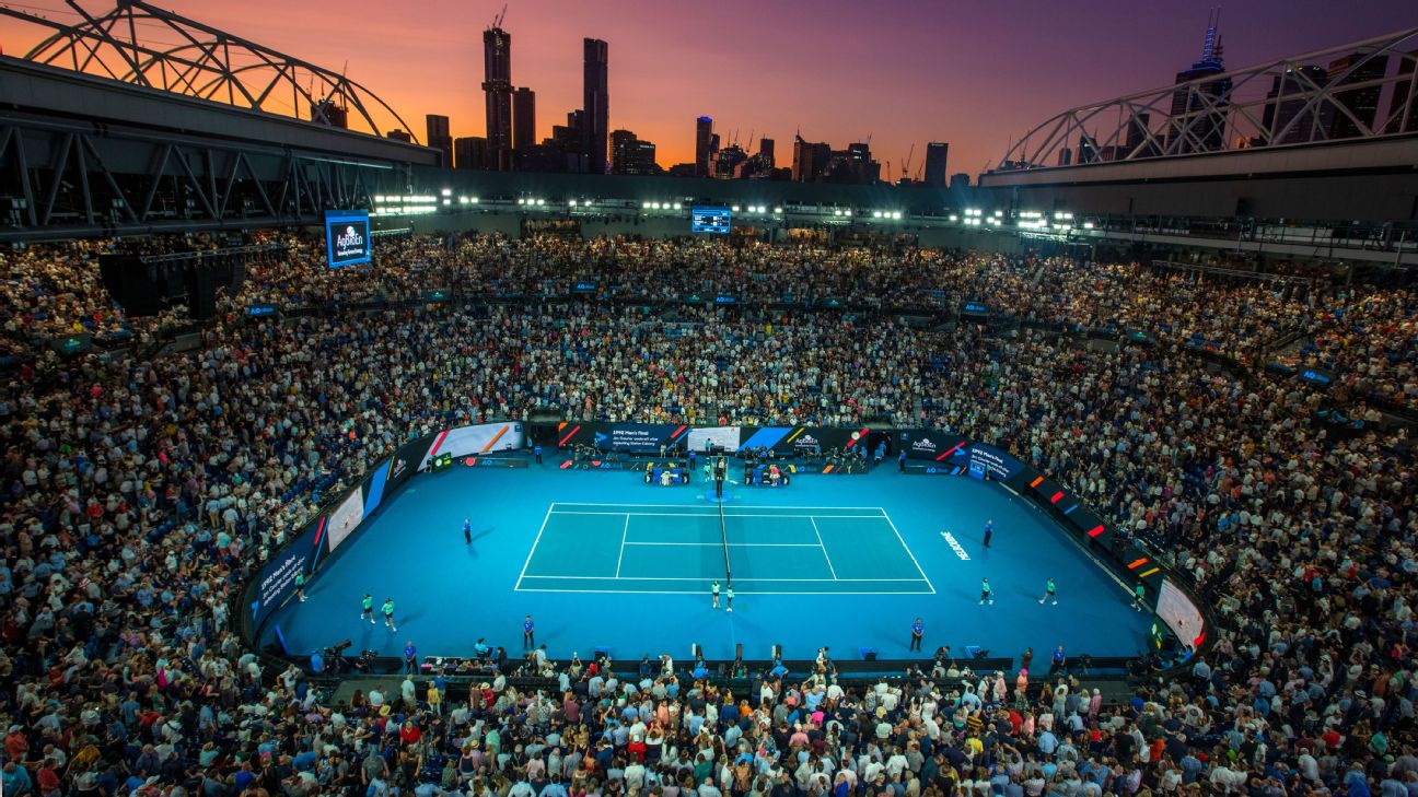 Tennis 2021 Australian Open to start February 8