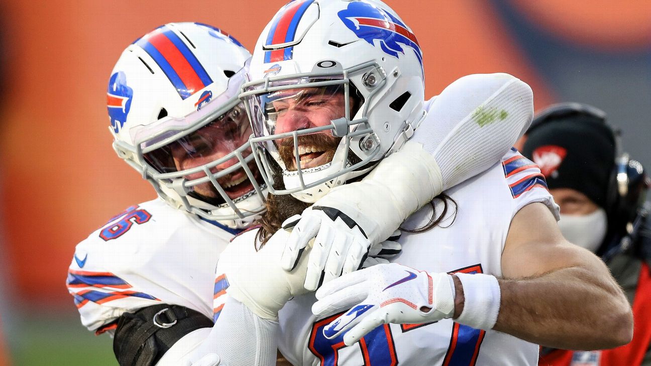 Bills beat Broncos 48-19 for first AFC East crown since 1995