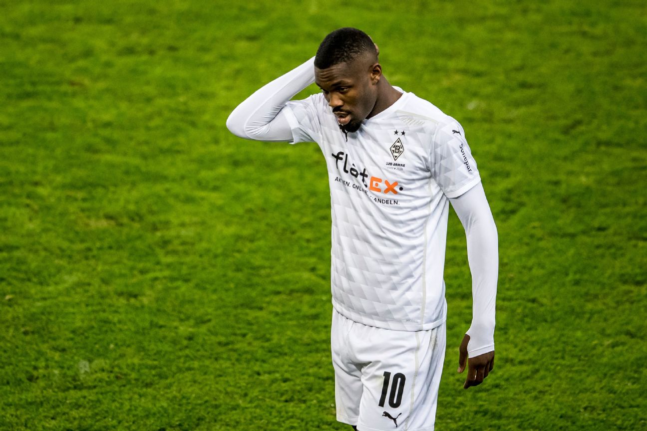 Gladbach fine Thuram month's wages for spitting