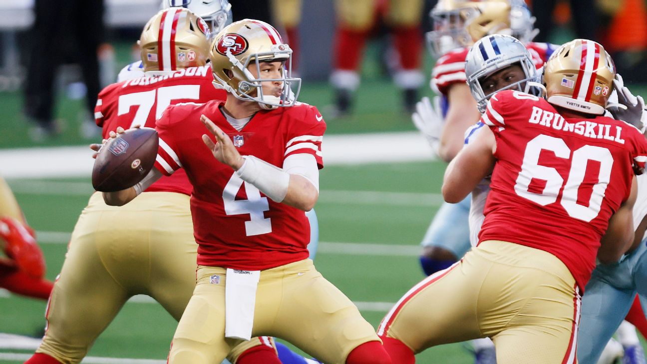 San Francisco 49ers overwhelm Vikings to reach NFC championship game, NFL