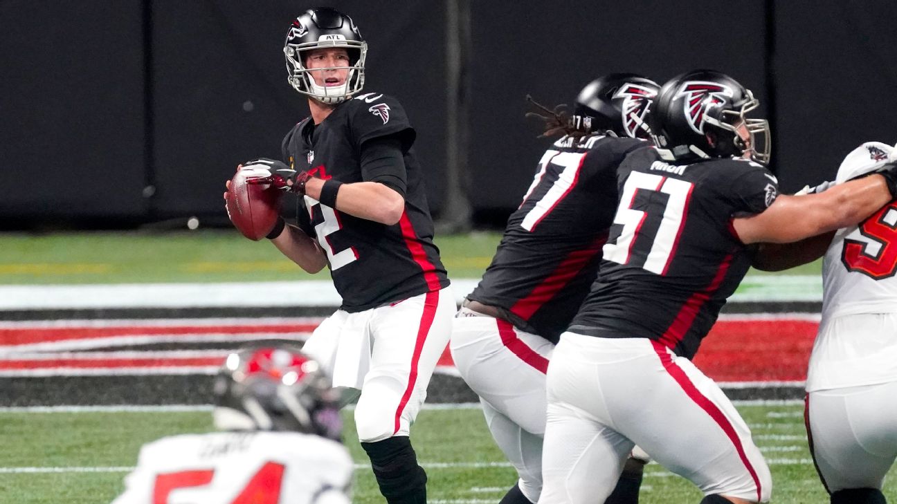 Ridder throws first 2 TD passes as Falcons top Brady, Bucs - Seattle Sports