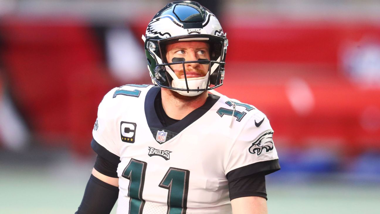 Carson Wentz embracing Eagles' decision to draft Jalen Hurts