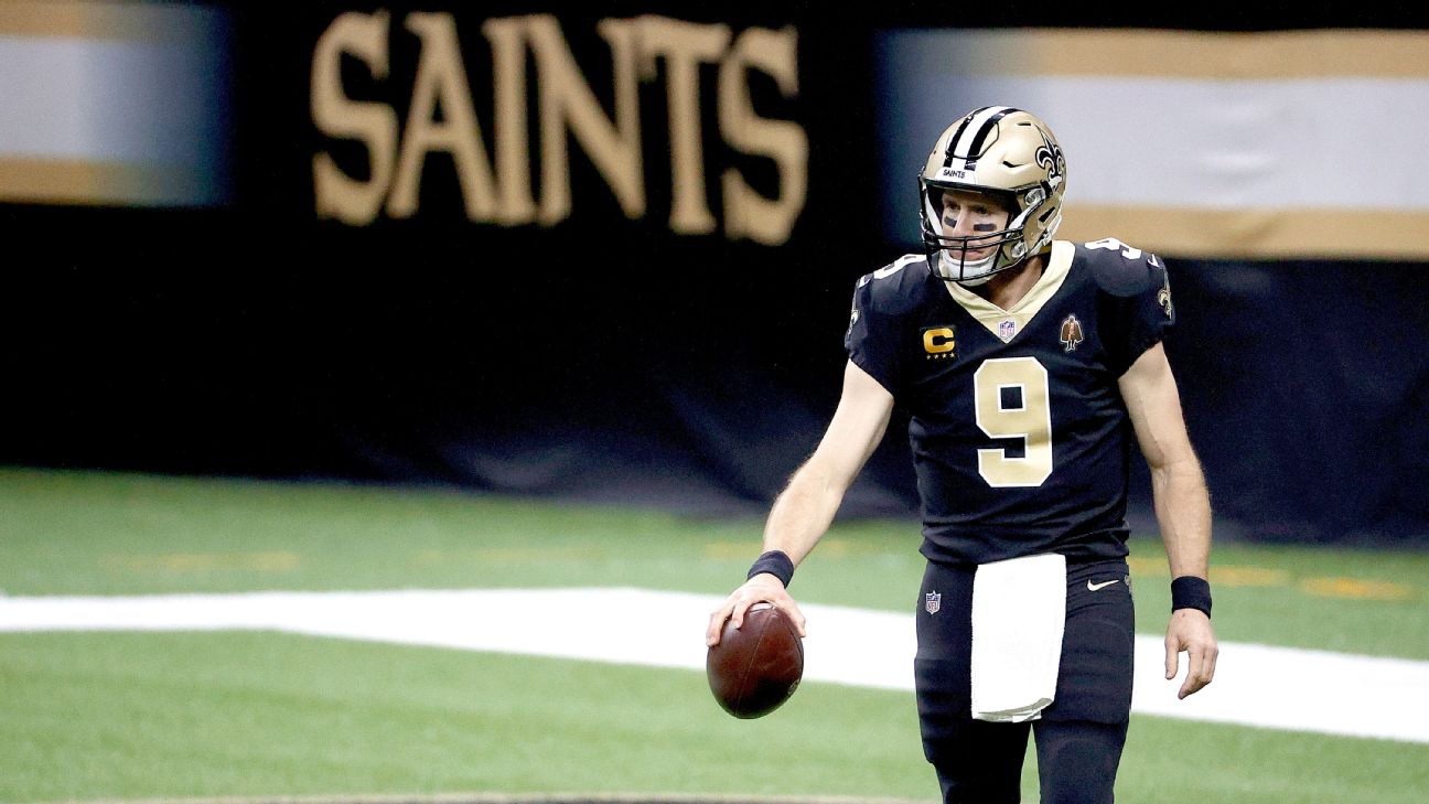 Drew Brees allows the New Orleans Saints' offense to be perfectly  inefficient, NFL News, Rankings and Statistics