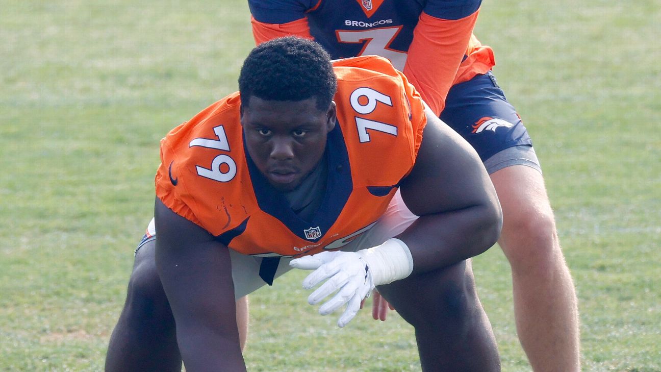 Why Broncos rookie center Lloyd Cushenberry III has played every snap this  season - ESPN - AFC West- ESPN