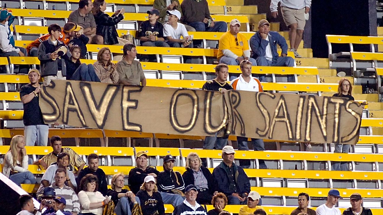 Saints Return After Hurricane Katrina (Wk 3, 2006), Falcons vs. Saints