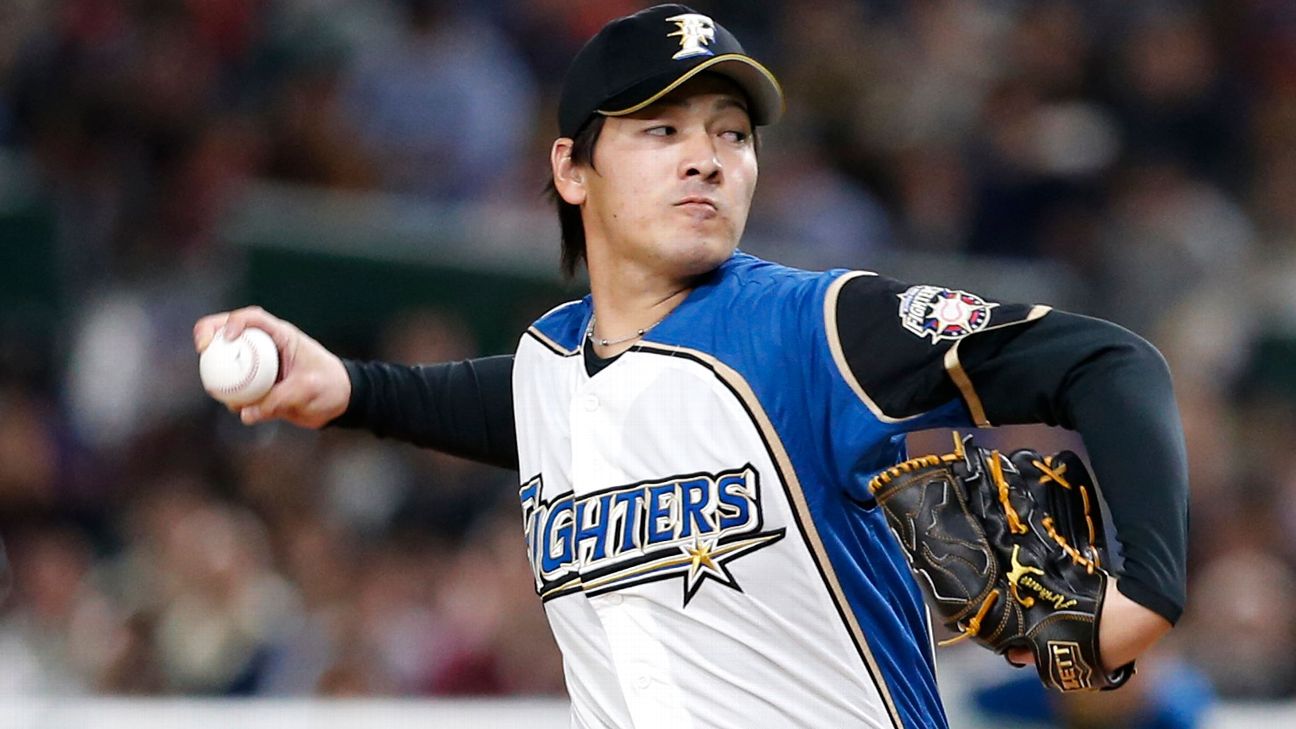 Texas Rangers RHP Kohei Arihara starts transition to MLB from Japan - ESPN
