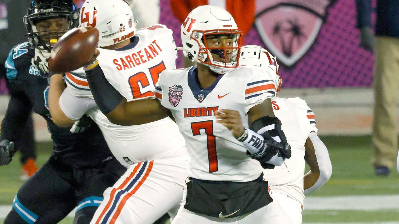 NFL draft: Could Liberty QB Malik Willis zoom all the way to No. 2 overall?