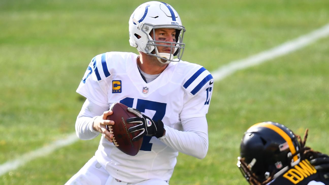 Philip Rivers passes Dan Marino in record books as Colts clip