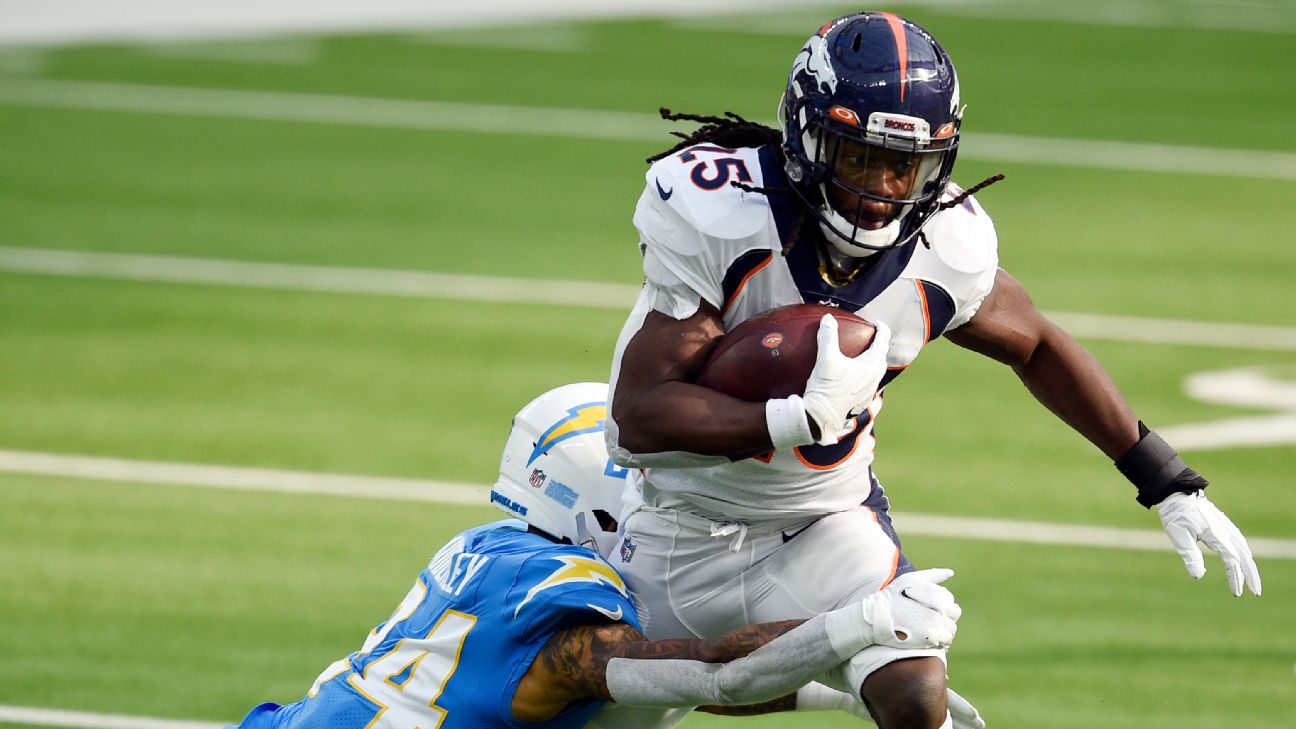 Can Broncos' Melvin Gordon, Javonte Williams and Mike Boone all get  carries? - ESPN - Denver Broncos Blog- ESPN