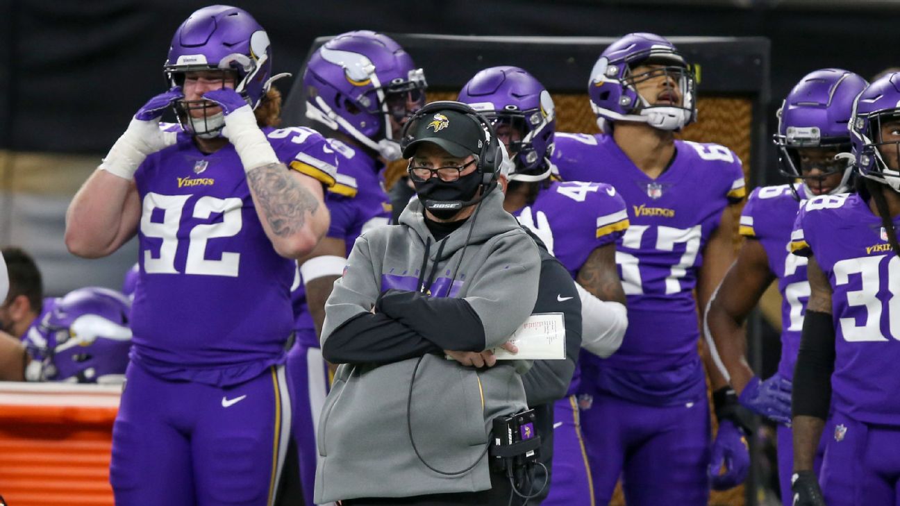 Mike Zimmer says Vikings' young receivers must 'get their rear end