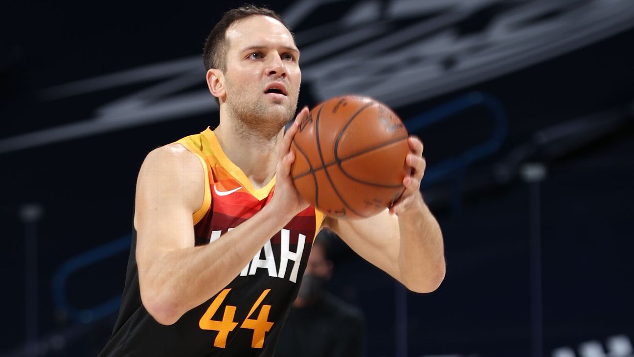 Possible Trade Destinations For Jazz Forward Bojan Bogdanovic