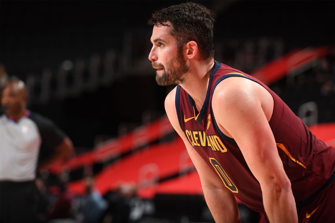 Cavaliers' Love out 3-4 weeks with calf injury