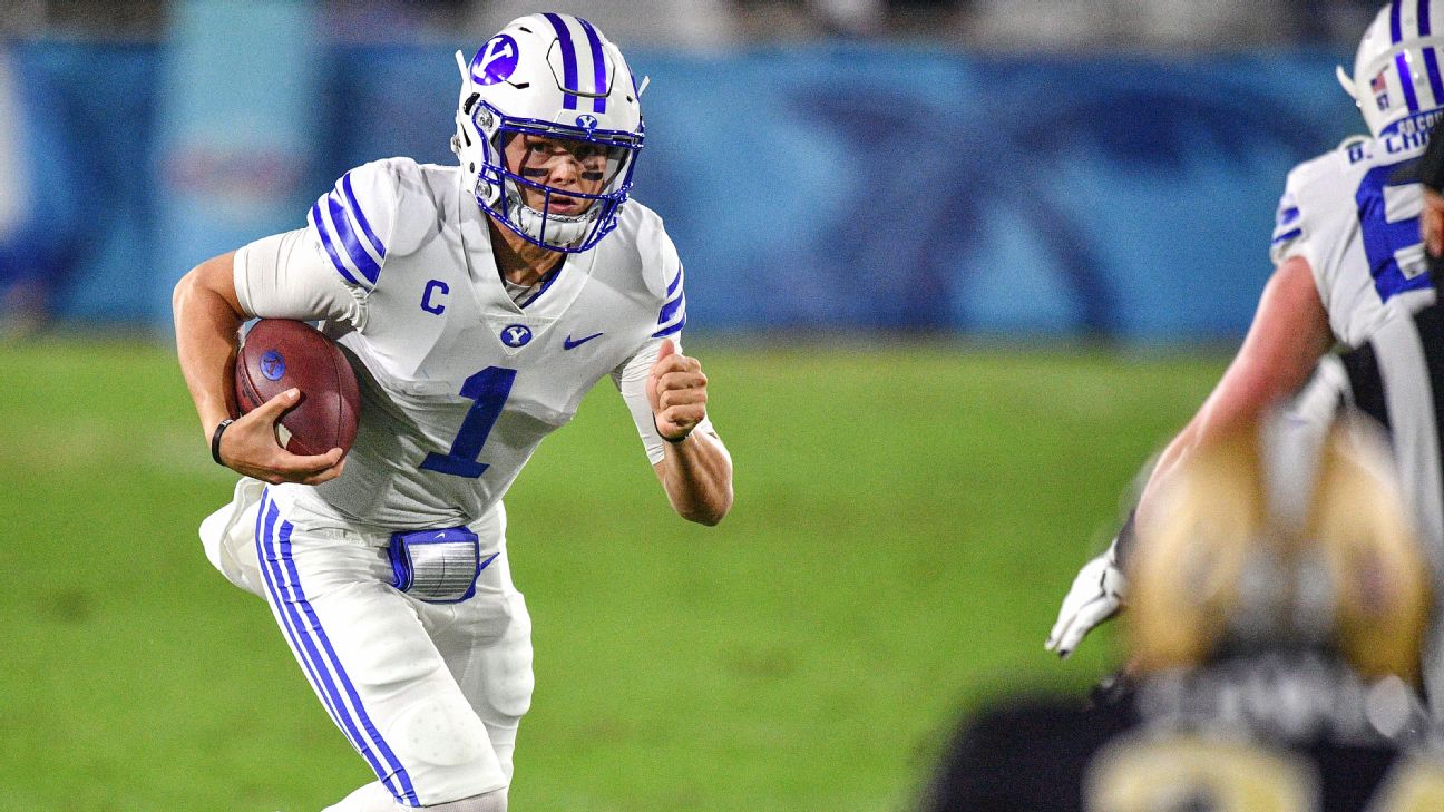 Meet Zach Wilson, BYU's latest quarterback star and a surging first-round  NFL Draft prospect