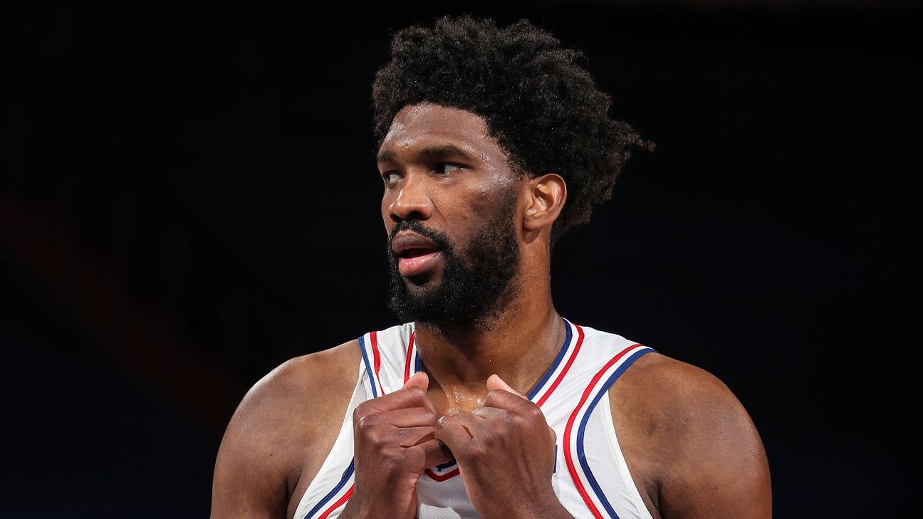 Philadelphia 76ers' Joel Embiid sits out game with shoulder injury