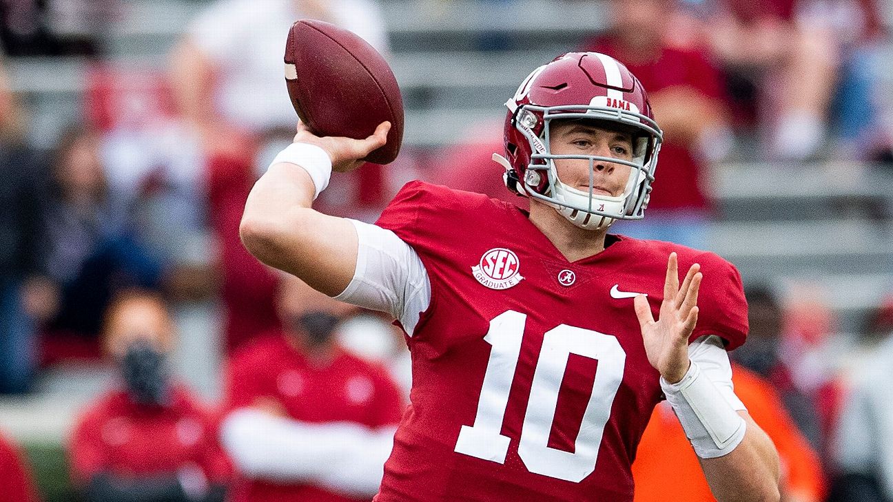 Patriots Take Alabama QB Mac Jones at 15th Pick - The New York Times