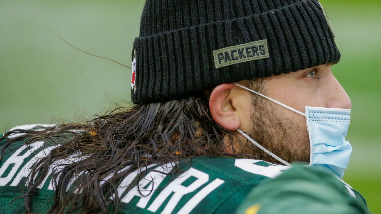 Green Bay Packers LT David Bakhtiari slated to practice for first time  since ACL tear - ESPN