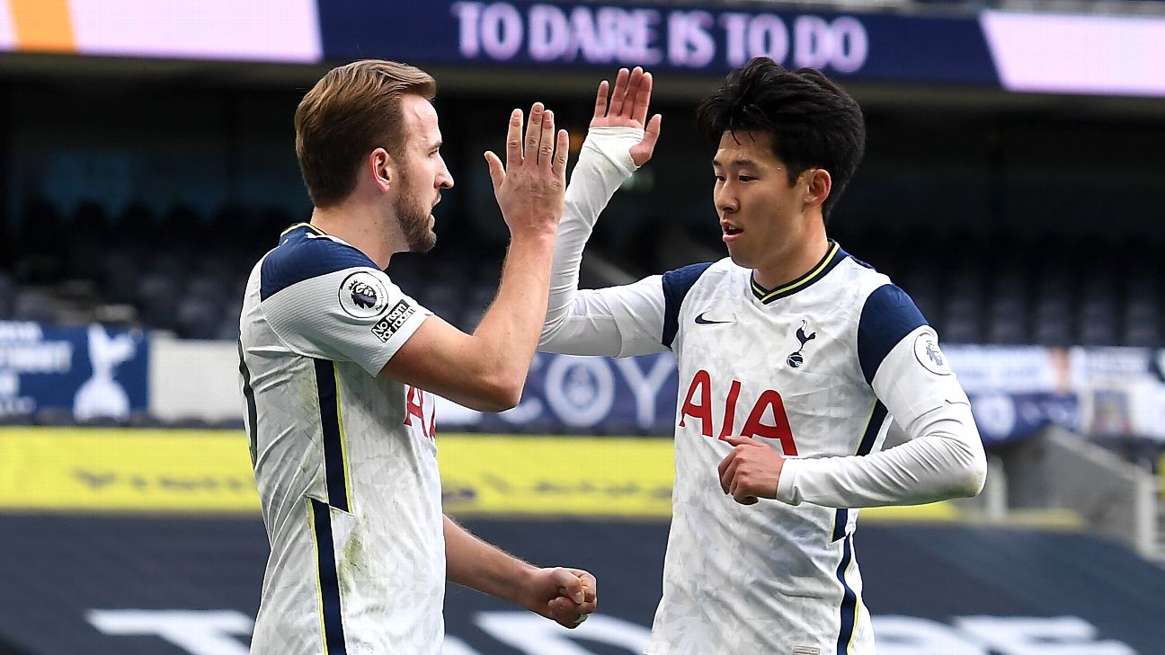 Son scores 100th Spurs goal in win over Leeds