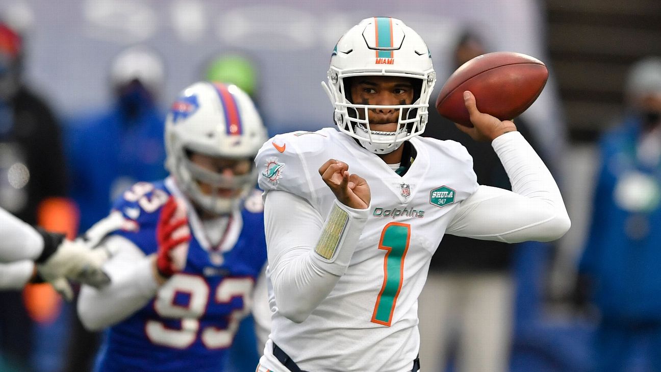 Dolphins' playoff dreams extinguished with crushing loss to Bills