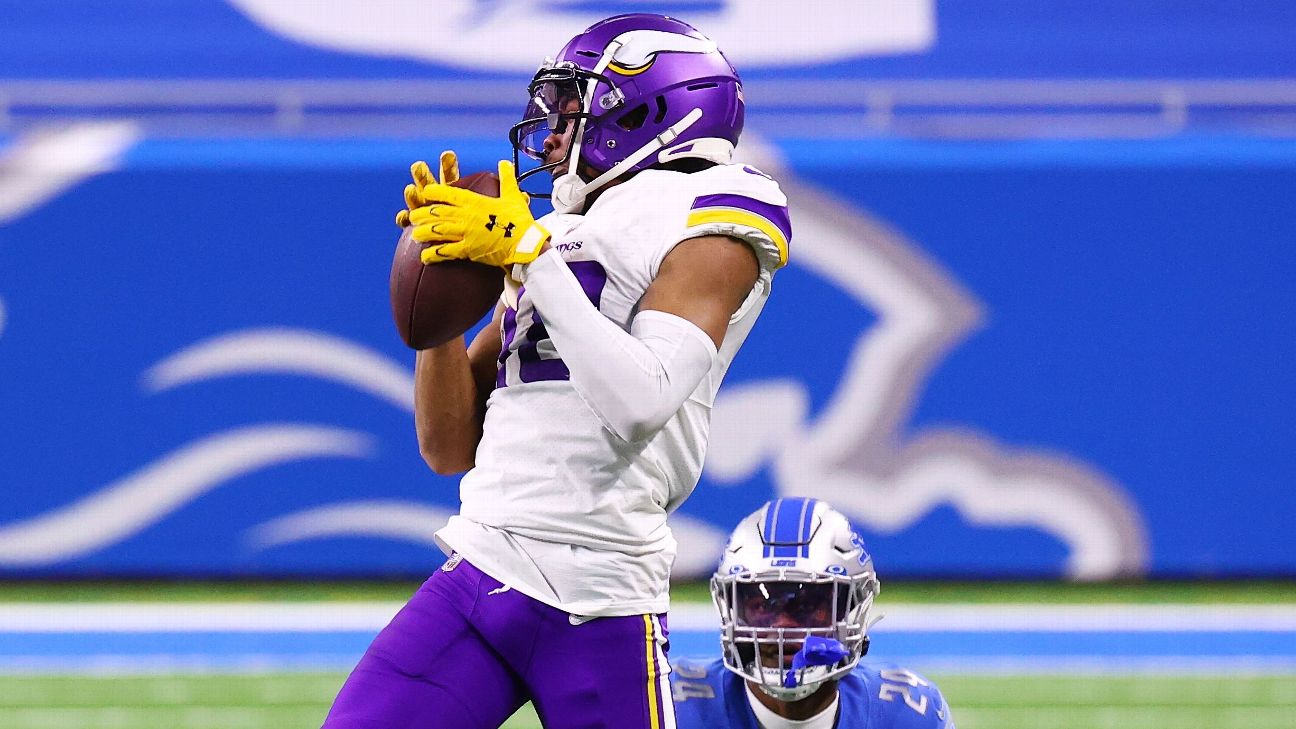 My rookie of the year': Vikings' Justin Jefferson gets Randy Moss