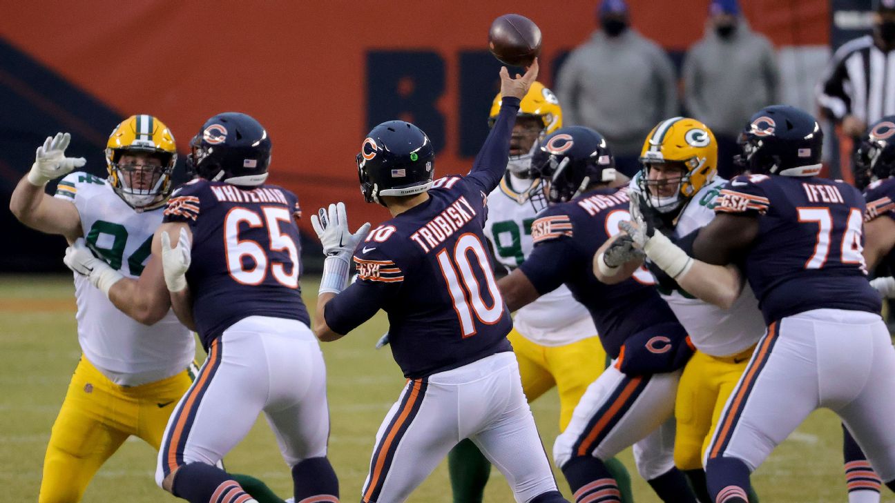 Rodgers' 4 TD passes help Packers roll over Bears 41-25