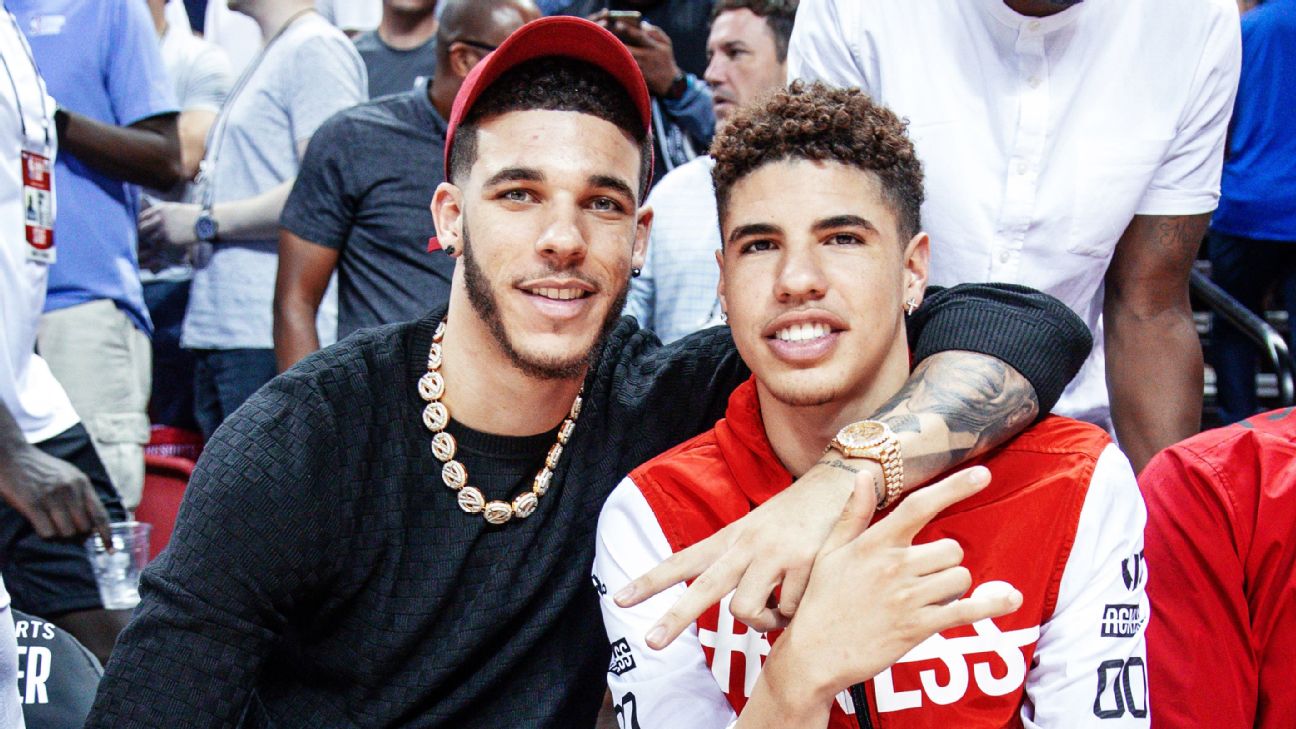 Hornets LiAngelo Ball talks about playing with his brother LaMelo