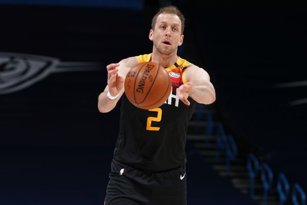 Utah's Ingles ends iron man streak at 384 games
