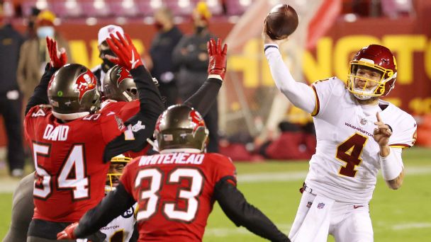 Taylor Heinicke's playoff performance earns respect from NFL peers, sports world