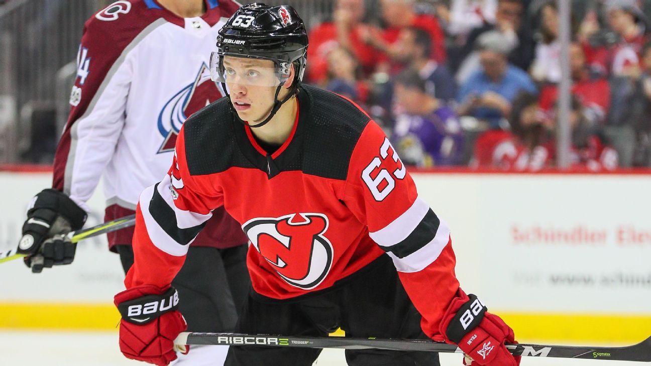 Jesper Bratt signs, gets third-highest salary on Devils - ABC7 New York