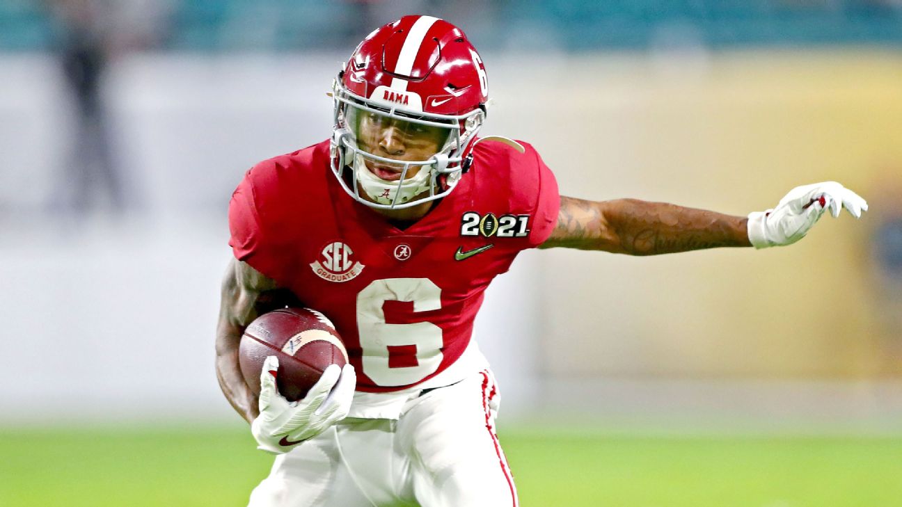 Alabama WR DeVonta Smith: Small stature won't be an issue in NFL